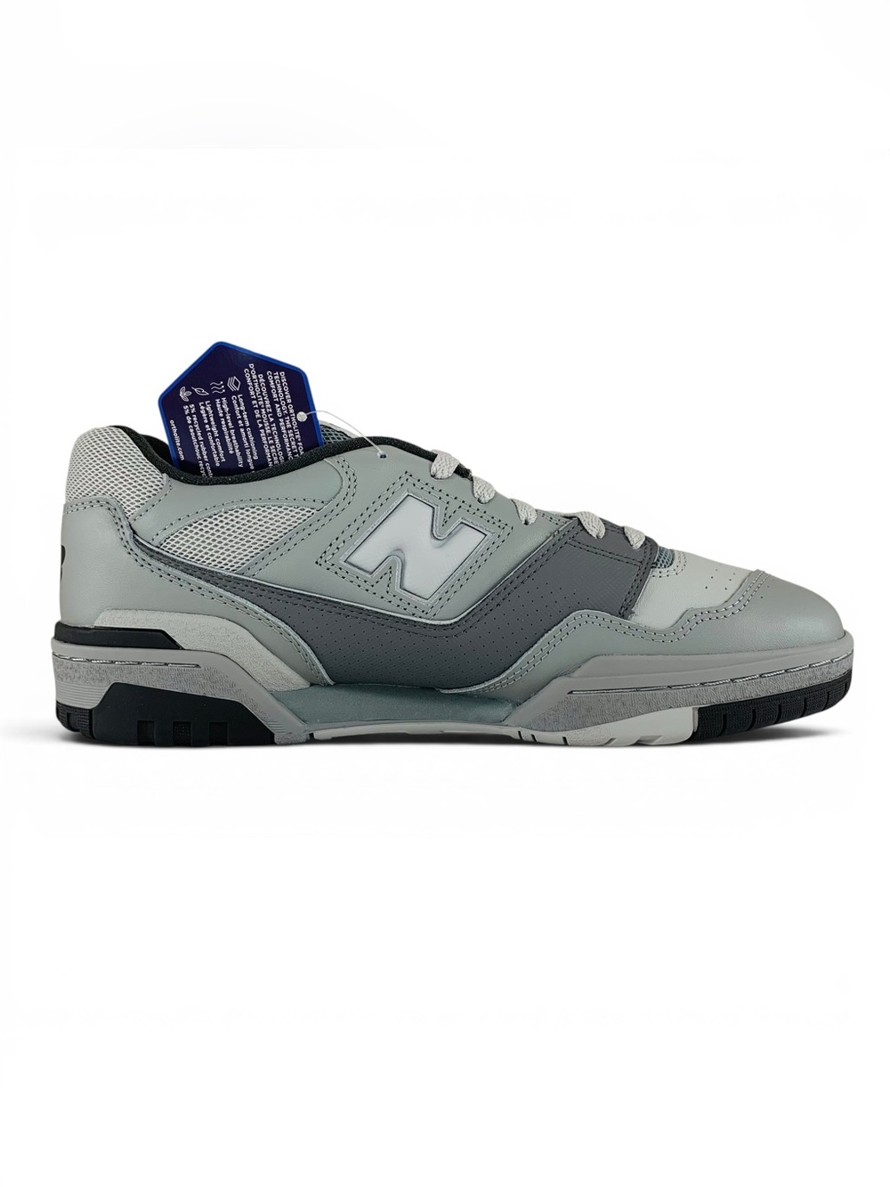 New Balance 550 Cement Castlerock Slate Grey Men Shoes Casual Sneakers BB550UTG - Picture 4 of 10